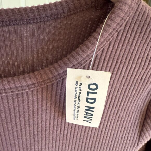 Old navy Brown Fitted Long Sleeve Tee Small - Picture 5 of 5
